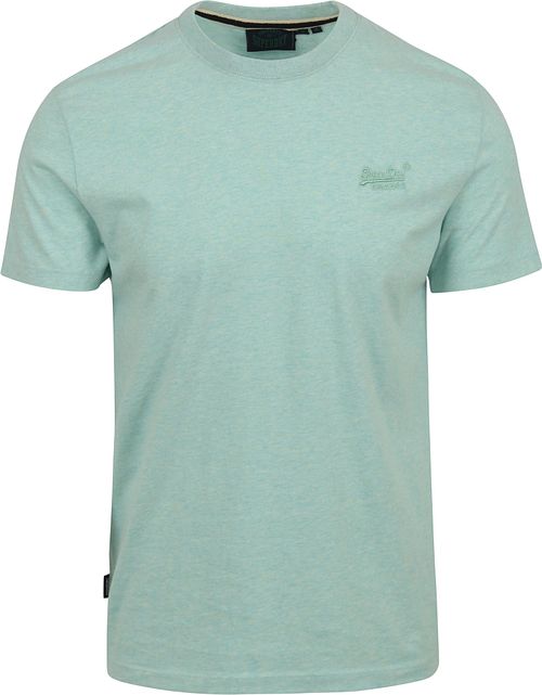 Superdry T-Shirt Classique Melange Vert Clair Product