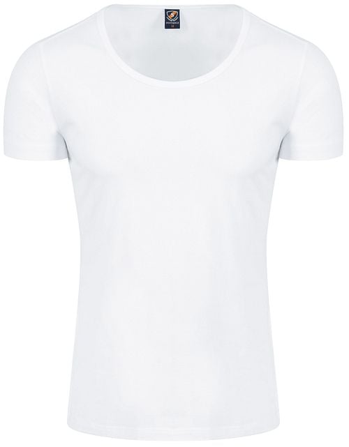 Suitable Otaru T-Shirt Brede Ronde Hals Wit 2-Pack Product