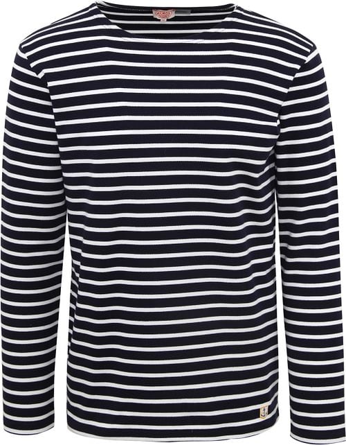 Armor-Lux Houat Navy Sweater Stripes Product