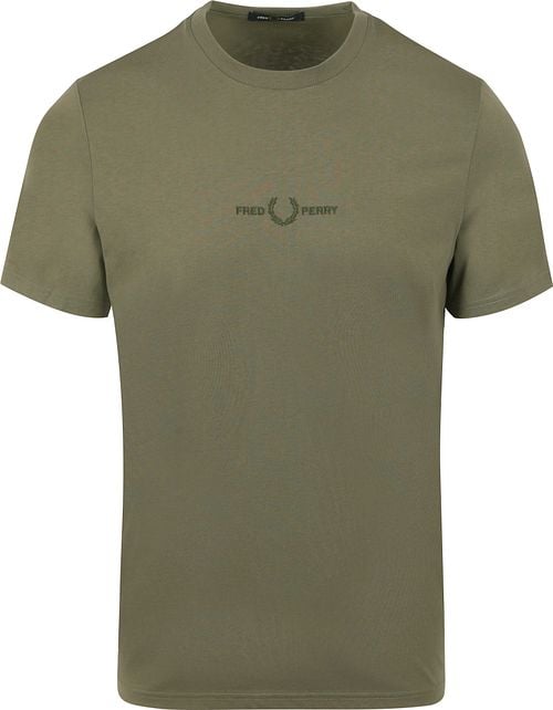 Fred Perry T-Shirt M4580 Olijfgroen Product