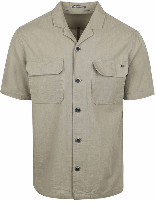 No Excess Short Sleeve Chemise Vert Product