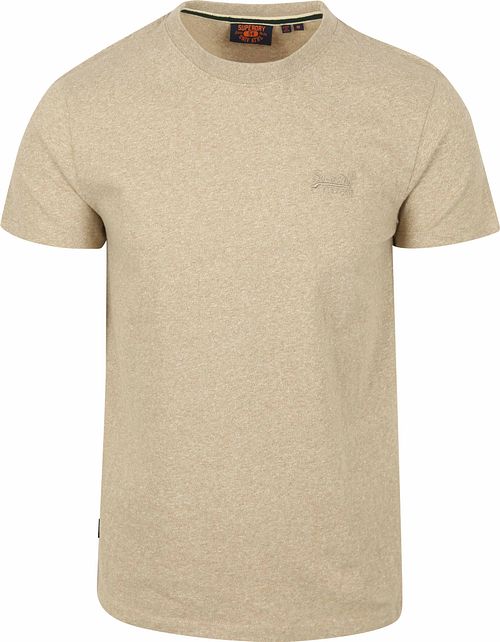 Superdry T-Shirt Classique Melange Beige Product