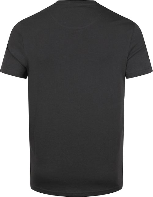 Lyle and Scott T-shirt Plain Gray Product / Achterkant