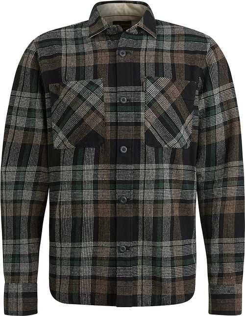 PME Legend Overshirt Checks Black Grey Product