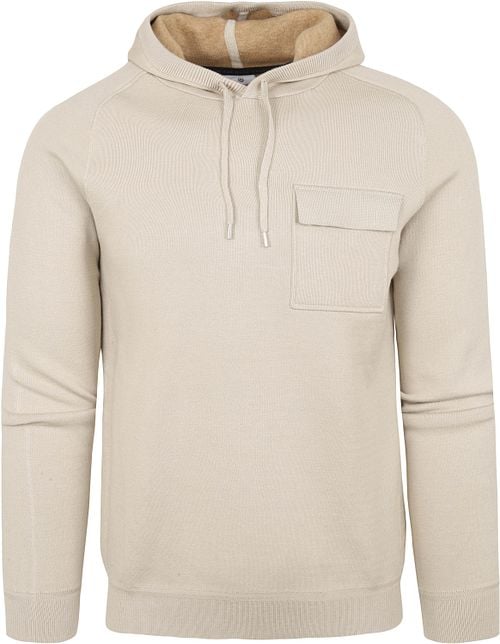 Blue Industry Hoodie Beige Product