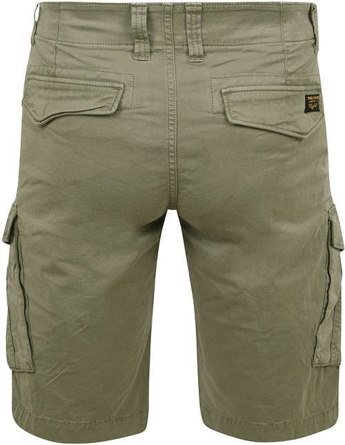 PME Legend Nordrop Cargo Shorts Olijfgroen Product / Achterkant