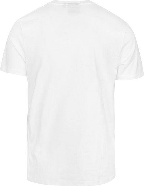 Lyle and Scott T-shirt Blanc Product / Achterkant