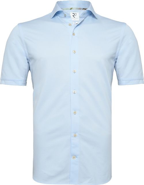 R2 Japanese Knitted Hemd Shortsleeve Hellblau Product
