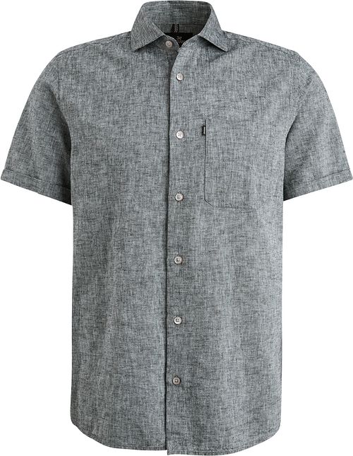 Vanguard Short Sleeve Shirt Linen Antrhacite Product