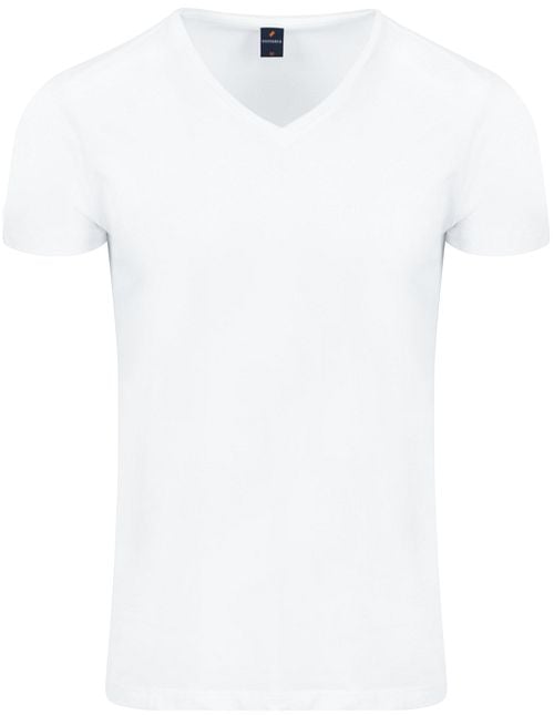 Suitable Vitasu T-Shirt V-Hals Wit 6-Pack Product