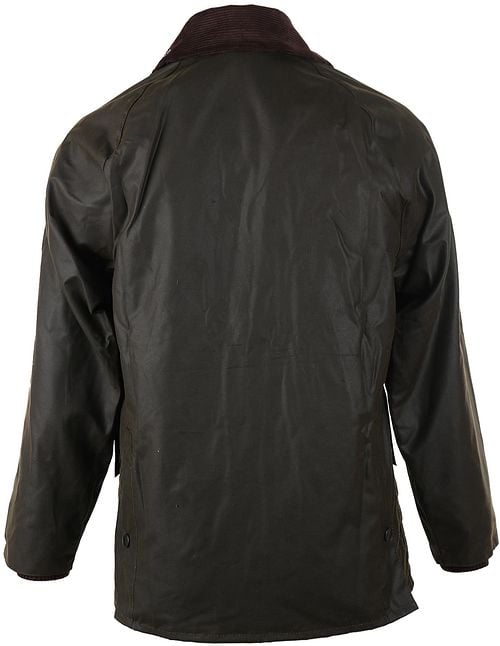 Barbour Classic Bedale Wax Jacket Olive Green Product / Achterkant