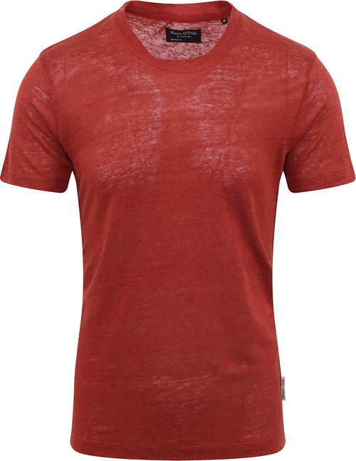 Marc O'Polo T-Shirt Linen Red Product
