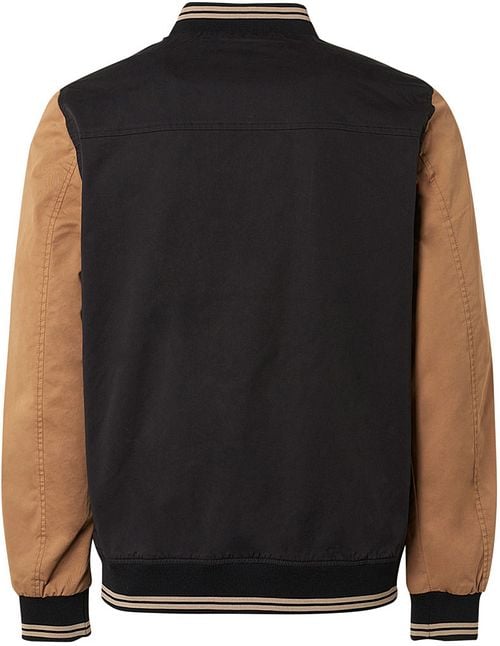 No Excess Bomberjacke Schwarz Product / Achterkant