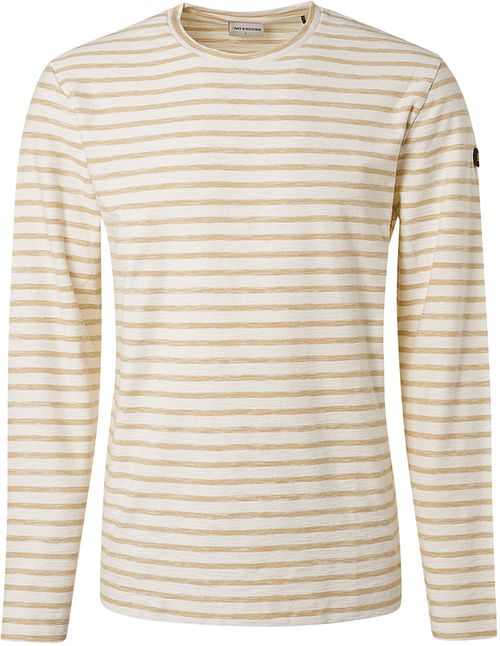 No Excess T-shirt à Manches Longues Rayures Beige Product