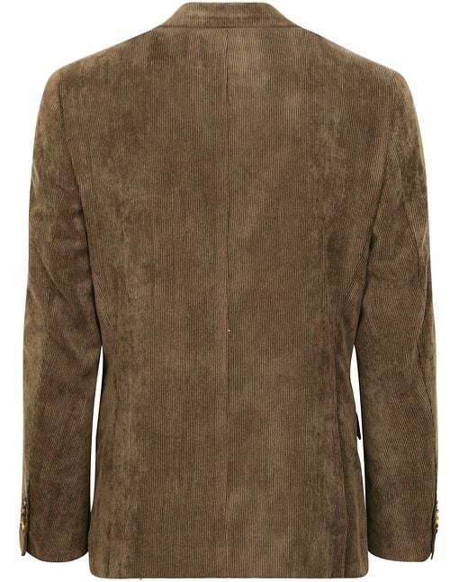 Suitable Colbert Heleen Corduroy Bruin Product / Achterkant