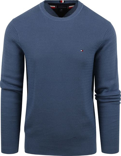Tommy Hilfiger Interlaced Pullover Blau Product