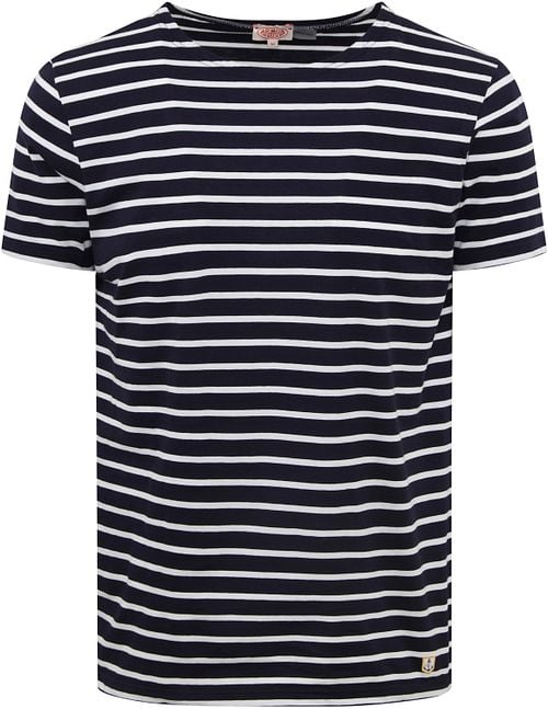 Armor-Lux Hoëdic T-Shirt Strepen Navy Product