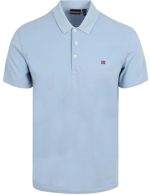 Napapijri Ealis Polo Shirt Chambray Blue Product