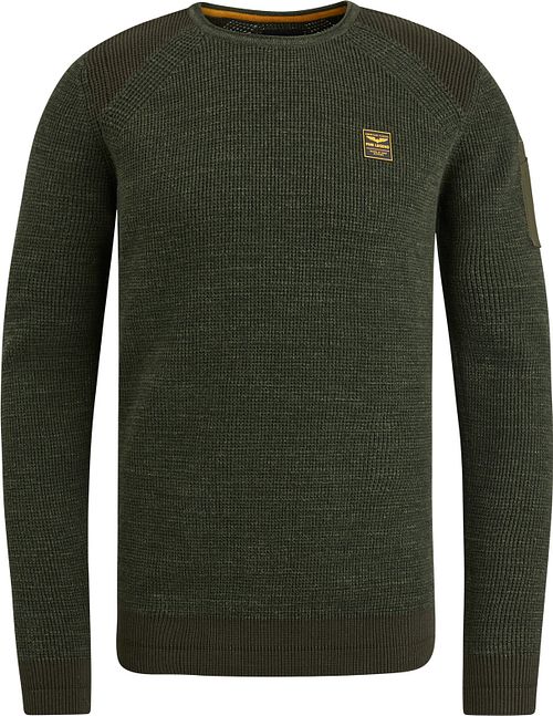 PME Legend Pull Rib Mélanger Vert Foncé Product