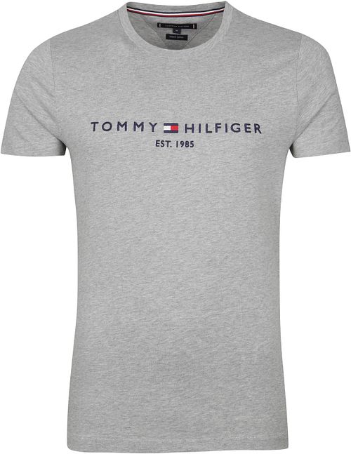 Tommy Hilfiger Logo T Shirt Grey Product