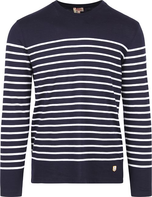 Armor-Lux Port-Louis T-Shirt Stripes Dark Blue Product
