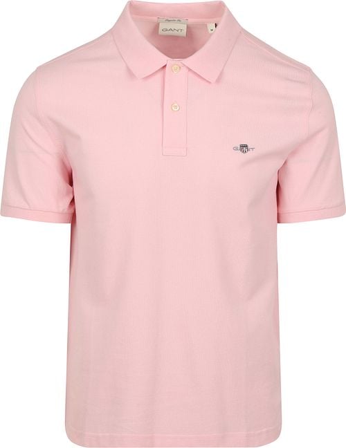 Gant Shield Piqué Polo Shirt Light Pink Product