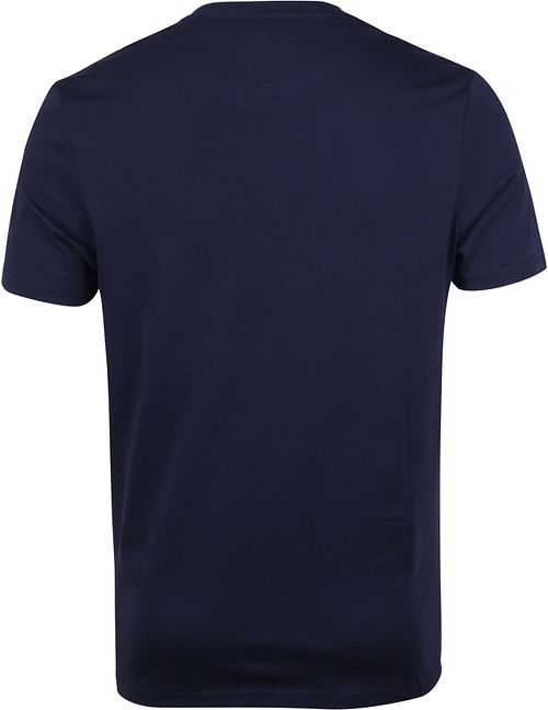 Lyle and Scott Blue T-Shirt Product / Achterkant