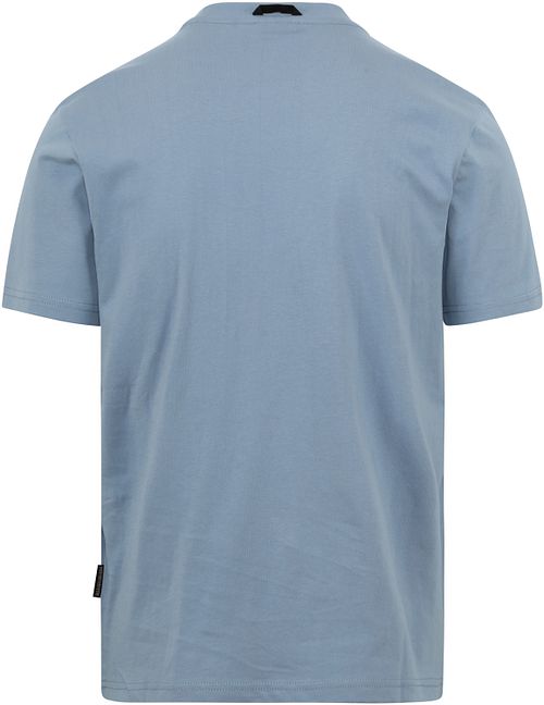 Napapijri T-shirt Sangay Bleu Clair Product / Achterkant
