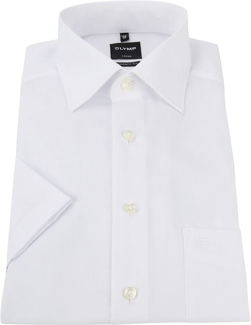 OLYMP Shirt Luxor Modern Fit Short Sleeve White Product