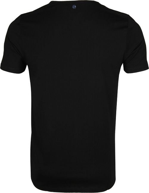 Blue Industry T-Shirt Logo Zwart Product / Achterkant