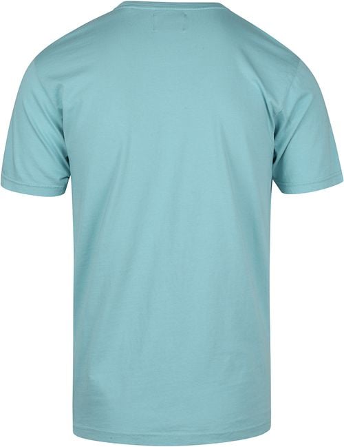 Colorful Standard T-shirt Organic Blue Product / Achterkant