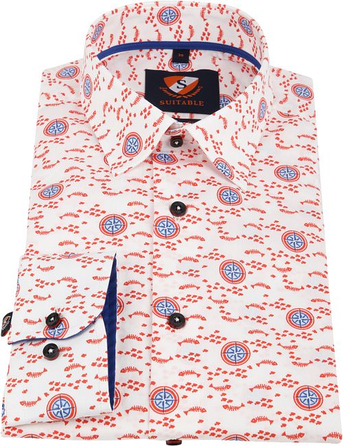Suitable Chemise Boussole Rouge Product / Detail