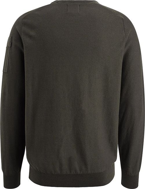PME Legend American Classic Sweater Beluga Green Product / Achterkant