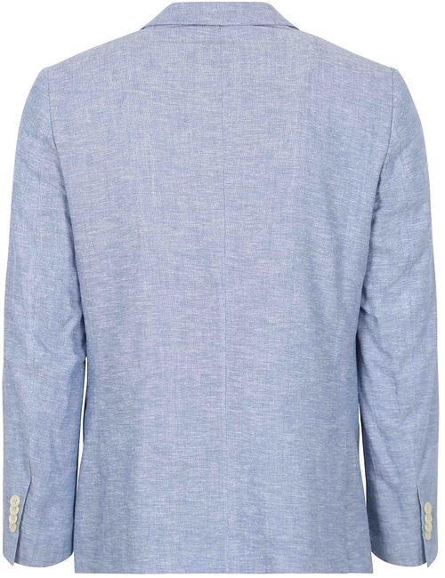 Suitable Blazer Leinen Panama Hellblau Product / Achterkant