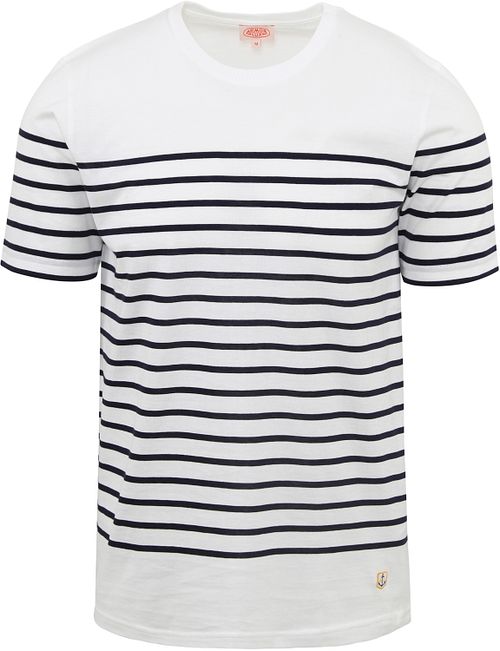 Armor-Lux Etel T-Shirt Stripes White Product