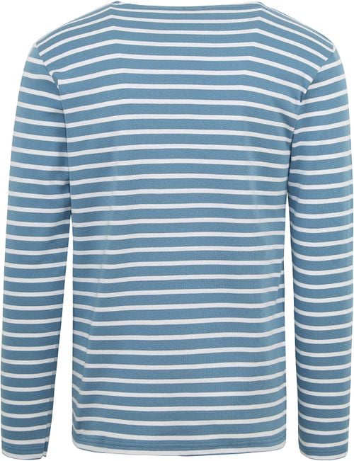Armor-Lux Houat Sweater Stripes Blue Product / Achterkant