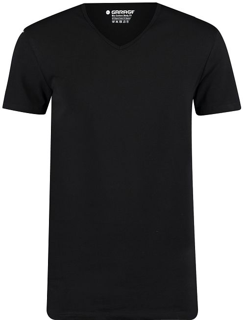 Garage 2-Pack Basic T-shirt Bio V-Neck Black Product