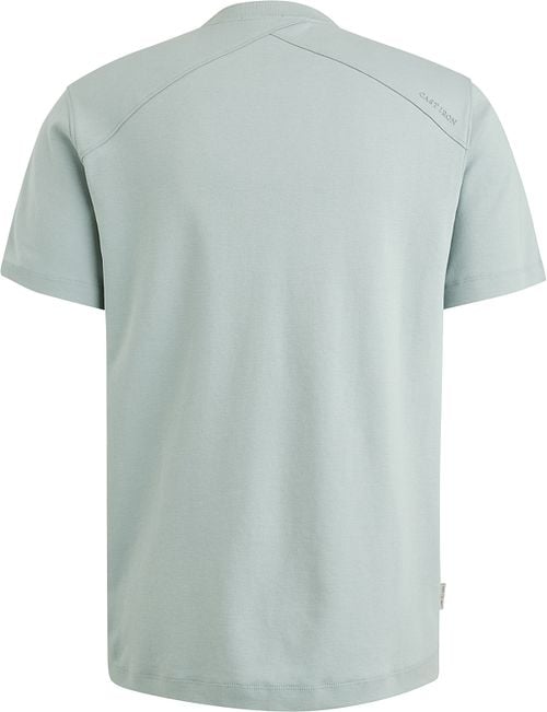 Cast Iron T-shirt Aqua Product / Achterkant
