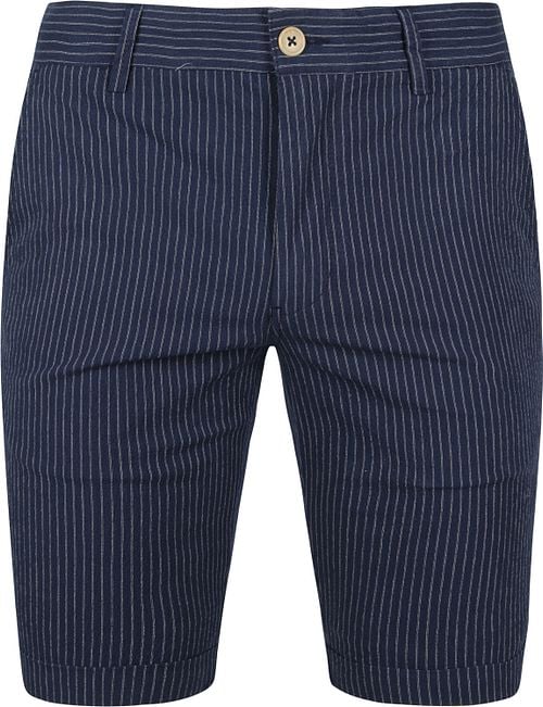 Suitable Aswin Short Rayé Bleu Foncé Product