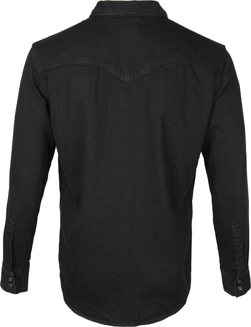 Levi's Barstow Overhemd Zwart Product / Achterkant