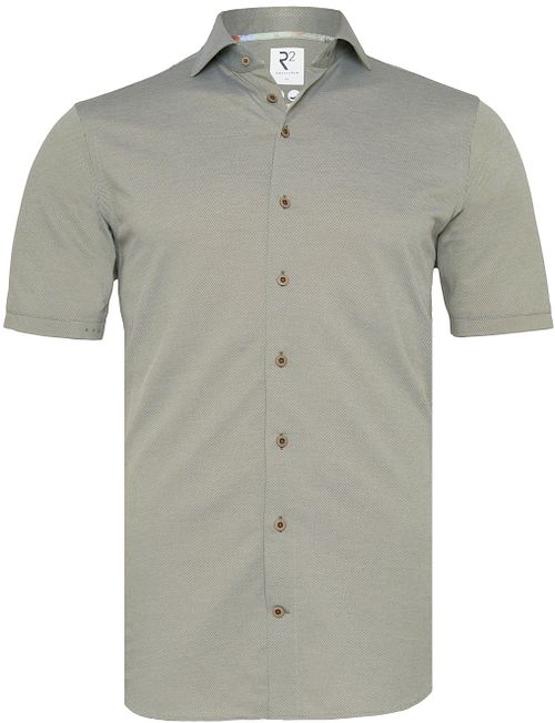 R2 Japanese Knitted Short Sleeve Shirt Green Product