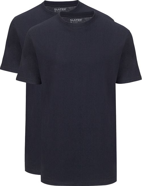 Slater 2-pack American T-shirt Navy Product