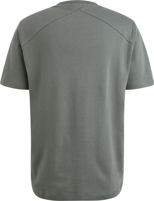 Cast Iron T-shirt Stormy Blau Product / Achterkant