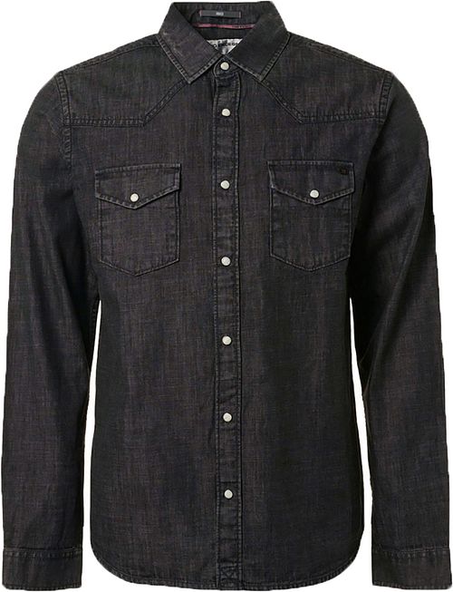 No Excess Shirt Denim Twill Anthracite Product