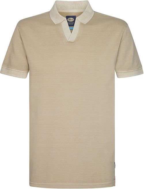 Petrol Piqué Polo Shirt Cayside Beige Product