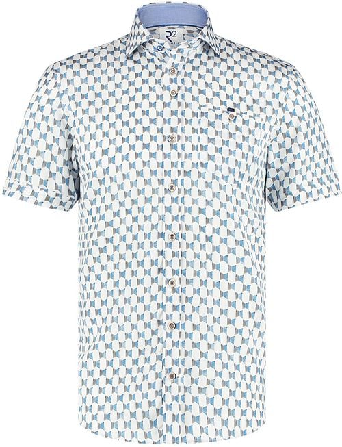 R2 Hemd Shortsleeve Mehari Doors Blau Product