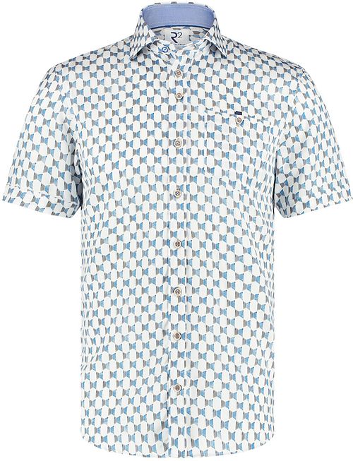 R2 Shirt Short Sleeves Mehari Doors Blue Product