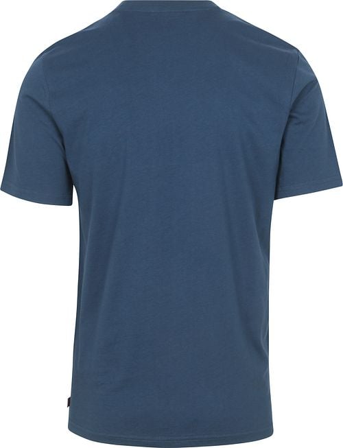 Scotch & Soda T-Shirt Artwork Blauw Product / Achterkant