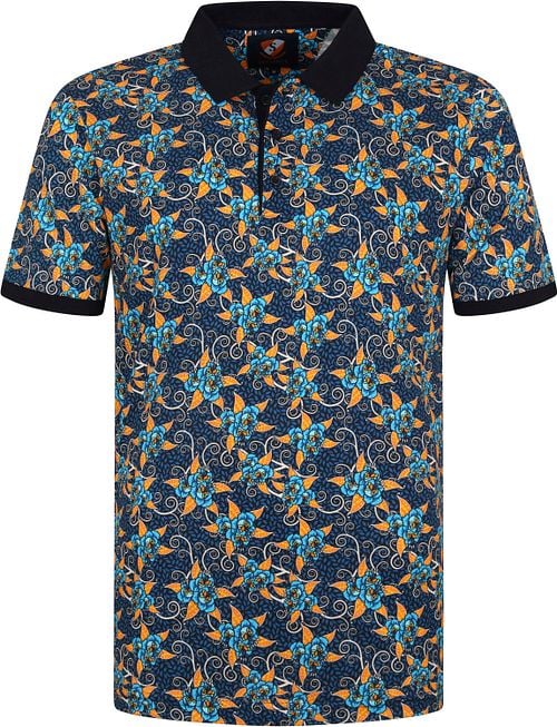 Suitable Polo Floral Dark Blue Product