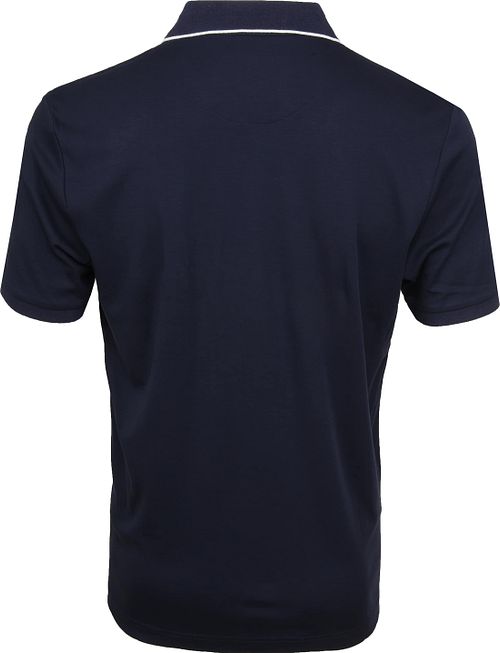 Suitable Liquid Polo Shirt Navy